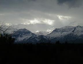 Western face Omalos mountains, Lefka Ori, White Mountains, Nomos Chanion.