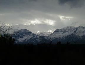 Western face Omalos mountains, Lefka Ori, White Mountains, Nomos Chanion.