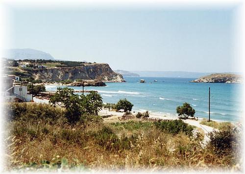 Almirida beach, Nomos Chanion, North-west Crete.